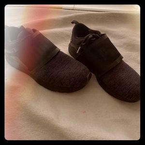 Puma shoes w/ strap over laces